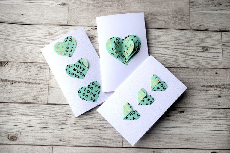 3 quick and easy Valentines card ideas