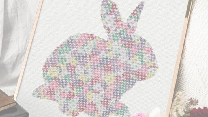 Image for Spotty Bunny Cross stitch pattern