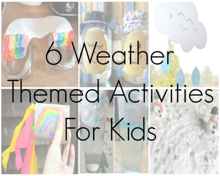 Image for 6 Weather Themed Activities For Kids