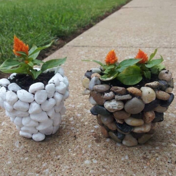 Image for DIY River Stone Planter