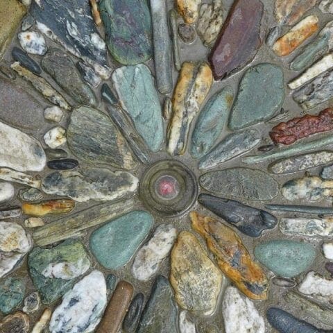 Image for Building a Pebble Mosaic Stepping Stone