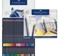 Image for Faber Castell Goldfaber Colour Pencil Set | Tin Of 48