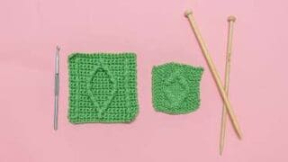 Image for Learn to knit stitches for crochet