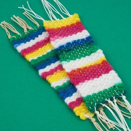 Image for Handwoven Bookmark Craft Project