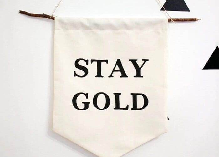 Image for Make Your Own Hanging Wall Banner with Quote