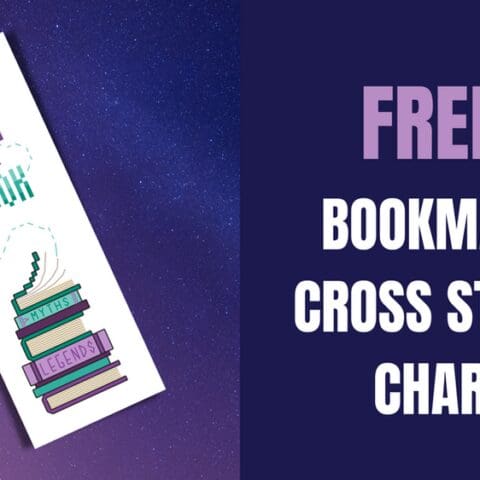 Image for Free Cross Stitch Bookmark Chart