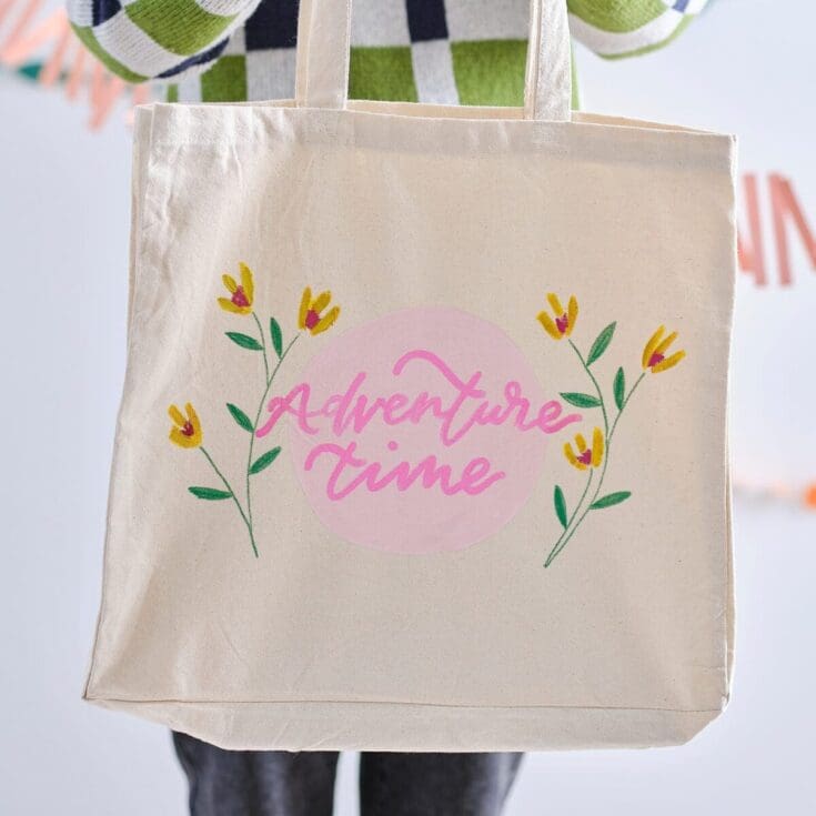 Image for How to Paint a Canvas Tote Bag | Hobbycraft
