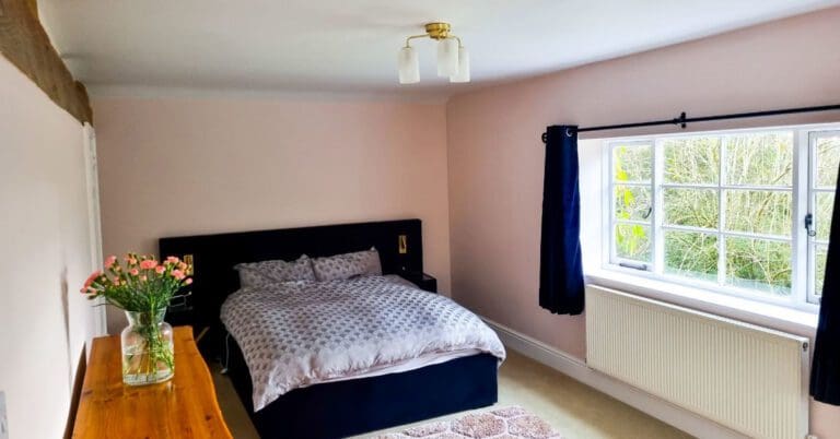 Bedroom makeover with Victory Colours