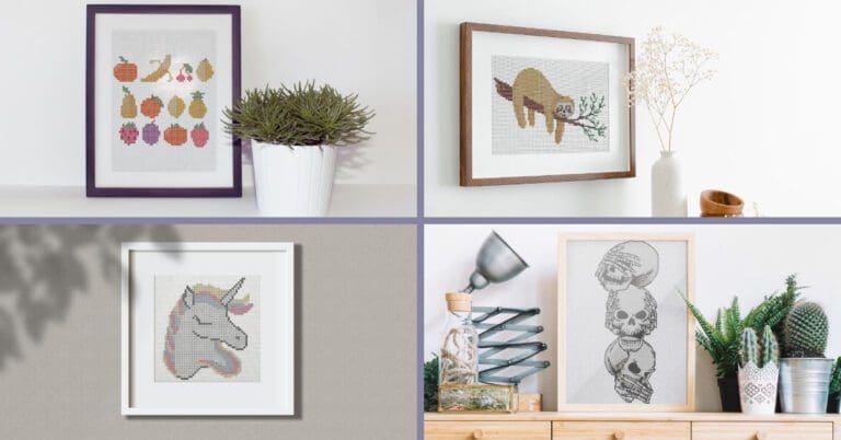 20 Free Cross-Stitch Patterns for All Levels