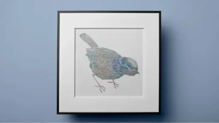 Image for Garden bird cross stitch (free)