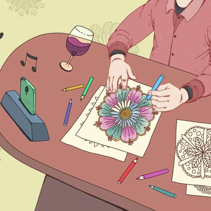 Image for Relax while you create with these free mandala coloring pages