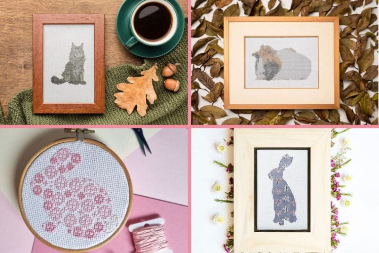 Free pet cross stitch pattern collection