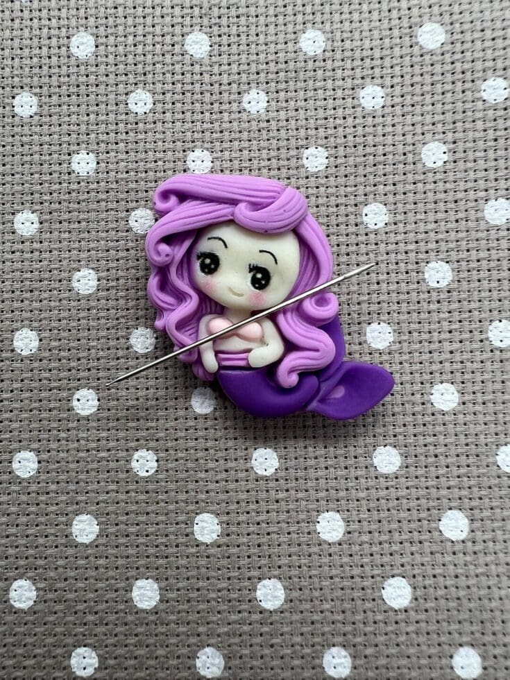 Image for Mermaid Needle Minder Sea Needleminder 3d Ocean Needle - Etsy UK