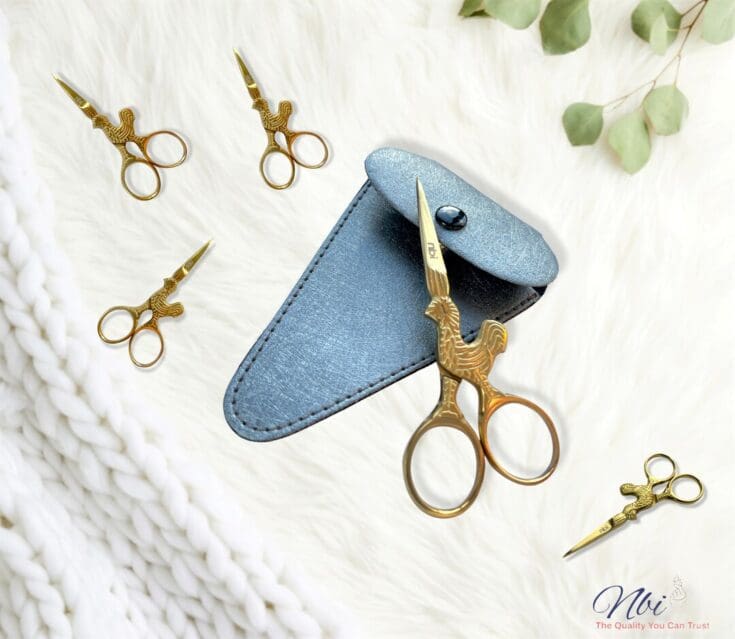 Image for Small Embroidery Sewing Scissors Chicken Design Sharp Point - Etsy UK