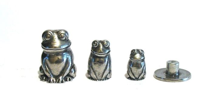 Image for Frog Russian Doll Pewter Thimble