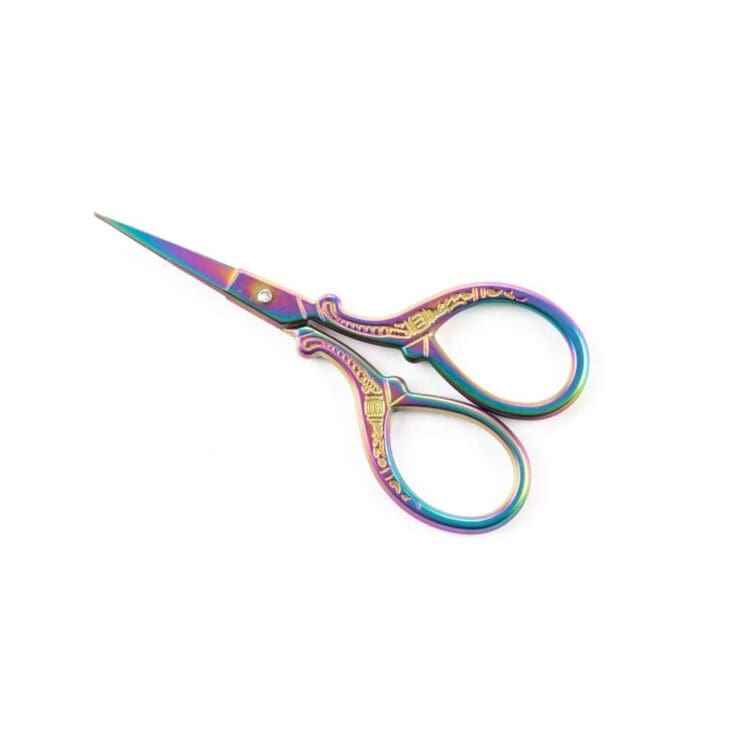Image for The Quilted Bear Rainbow Embroidery Scissors Precision - Etsy UK