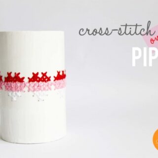 Image for Cross Stitching On PVC Pipe