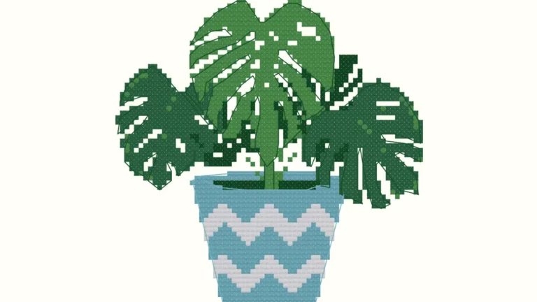 Free Cheese plant cross stitch pattern *updated