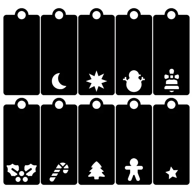 Free Christmas Gift Tags SVG