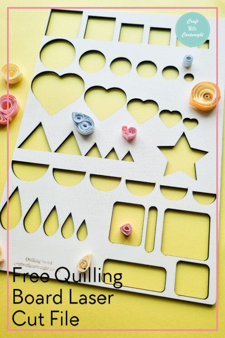 Wudaizhi Quilling Board Mit Pins Aufbewahrung, Hell Produktbild-Vorschau 8