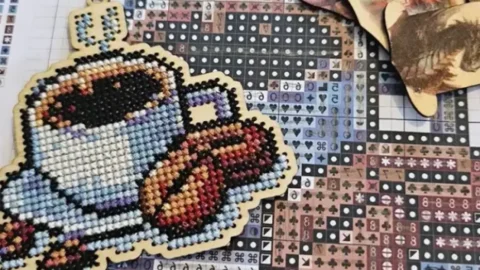 Image for Free Cup of Coffee Cross Stitch Pattern