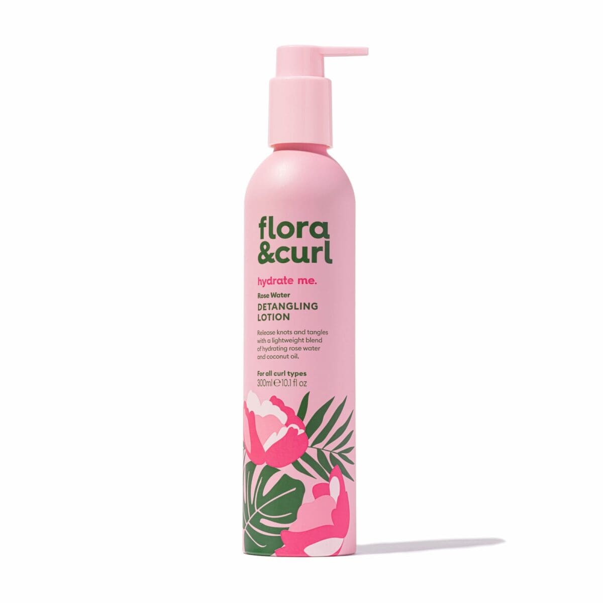 Image for Flora & Curl Organic Rose & Honey Leave-in Detangler