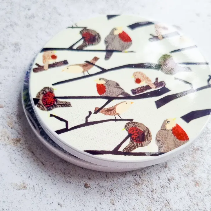 How to Sublimate Ceramic Coasters (+ 2 free designs!)