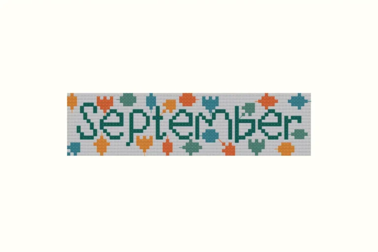 Free September sign pattern