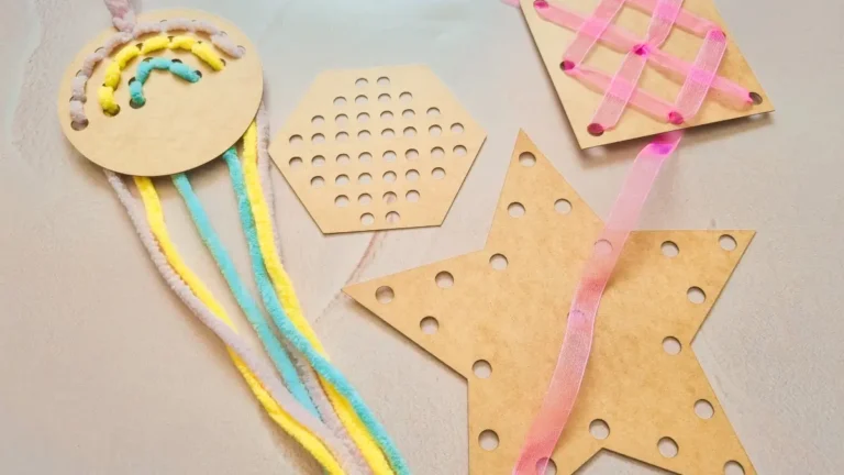 free sewing cards template for kids